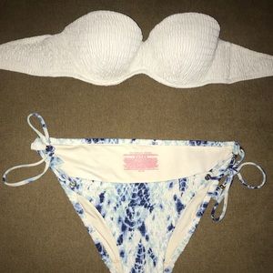 Victorias Secret Swim TieDyeSmocked GREATCONDITION